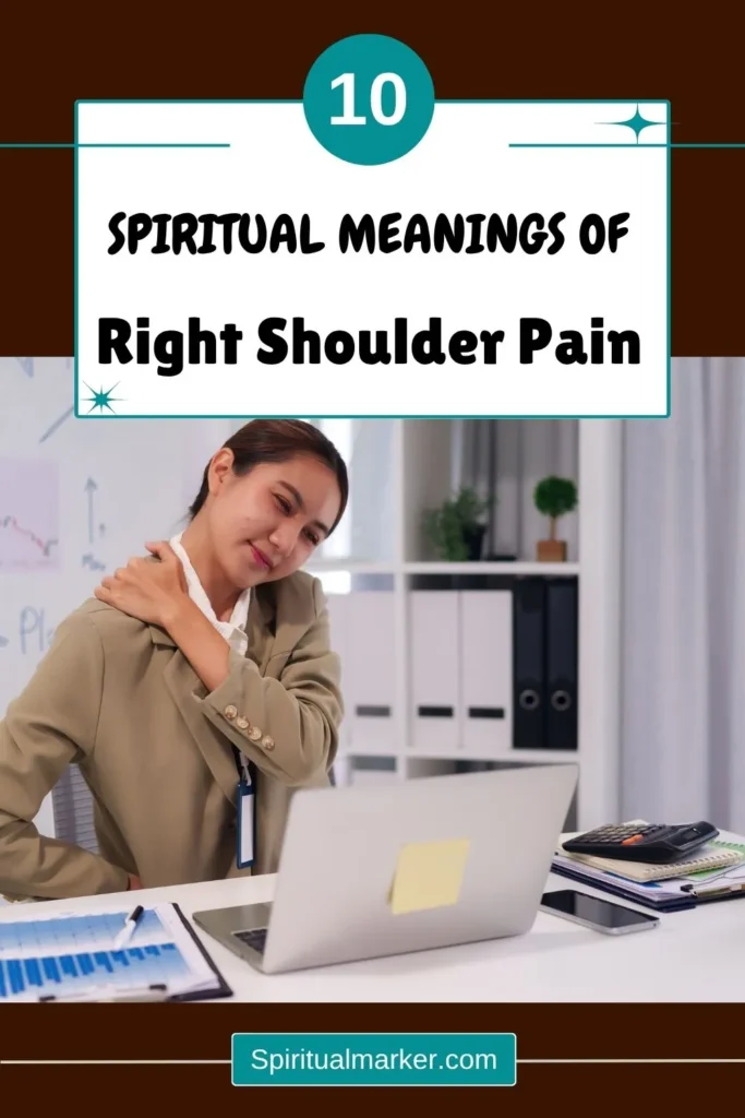 Right Shoulder Pain Spiritual Meaning & Emotional Reasons | Spiritual ...