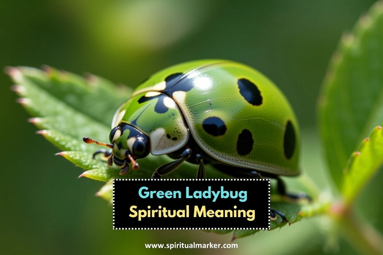 Green Ladybug Spiritual Meaning and Symbolism | Spiritual Marker