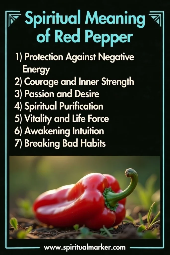 red pepper spiritual meaning and symbolism