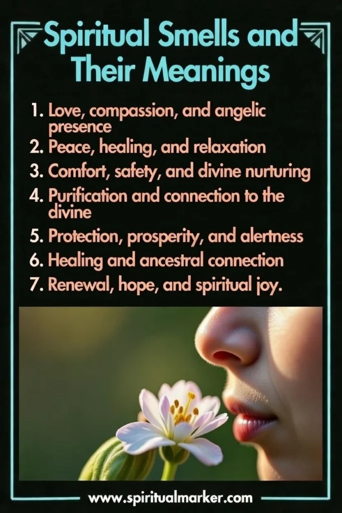 spiritual smells and their prophetic meanigns