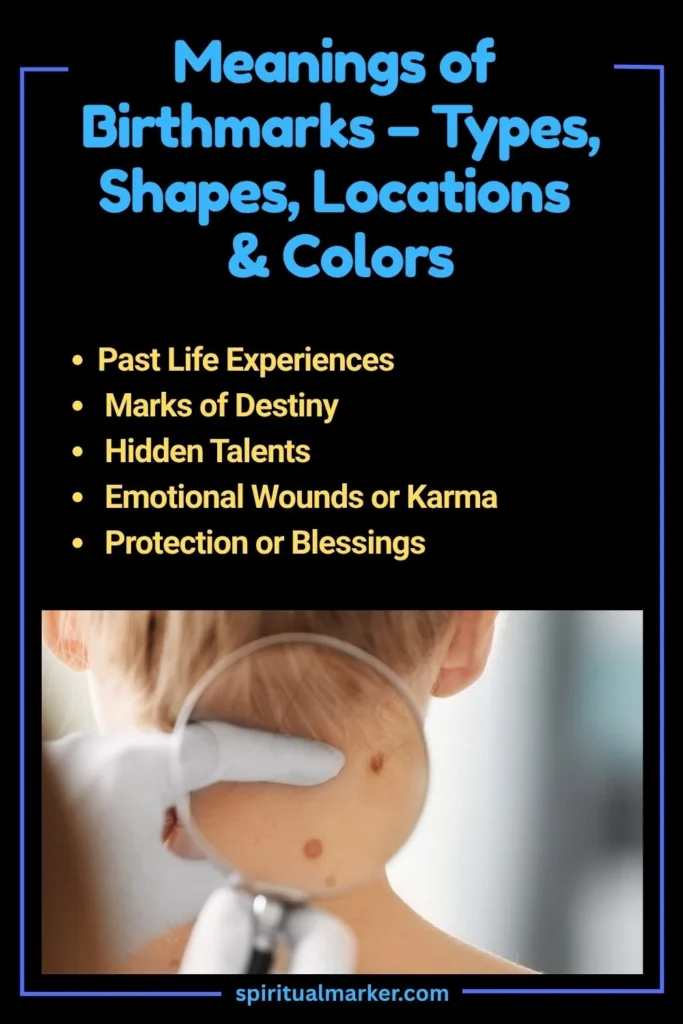 Letter Birthmark Meanings of Birthmarks – Types, Shapes, Locations & Colors | Spiritual ...