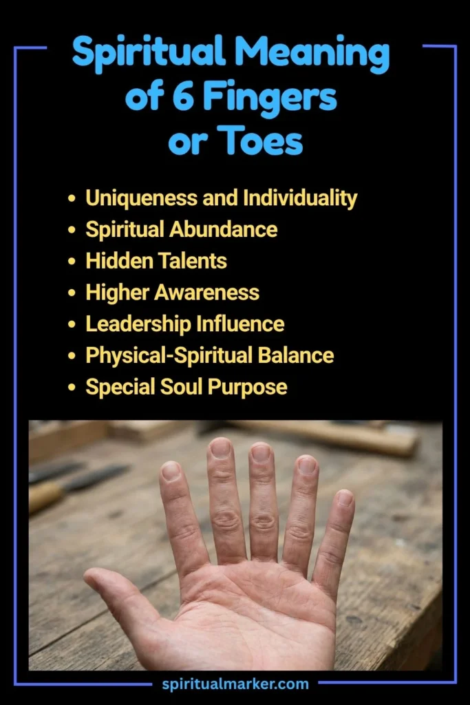 Spiritual Meaning of 6 Fingers or Toes