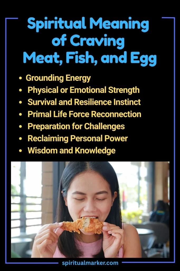 Spiritual Meaning of Craving Meat, Fish, and Egg
