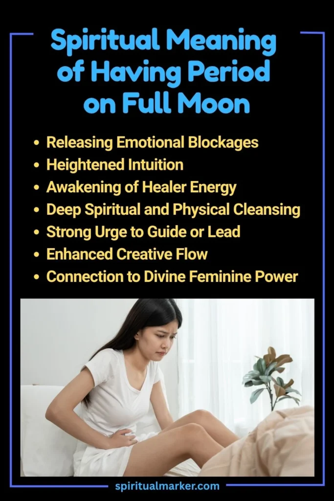 Spiritual Meaning of Having Period on Full Moon