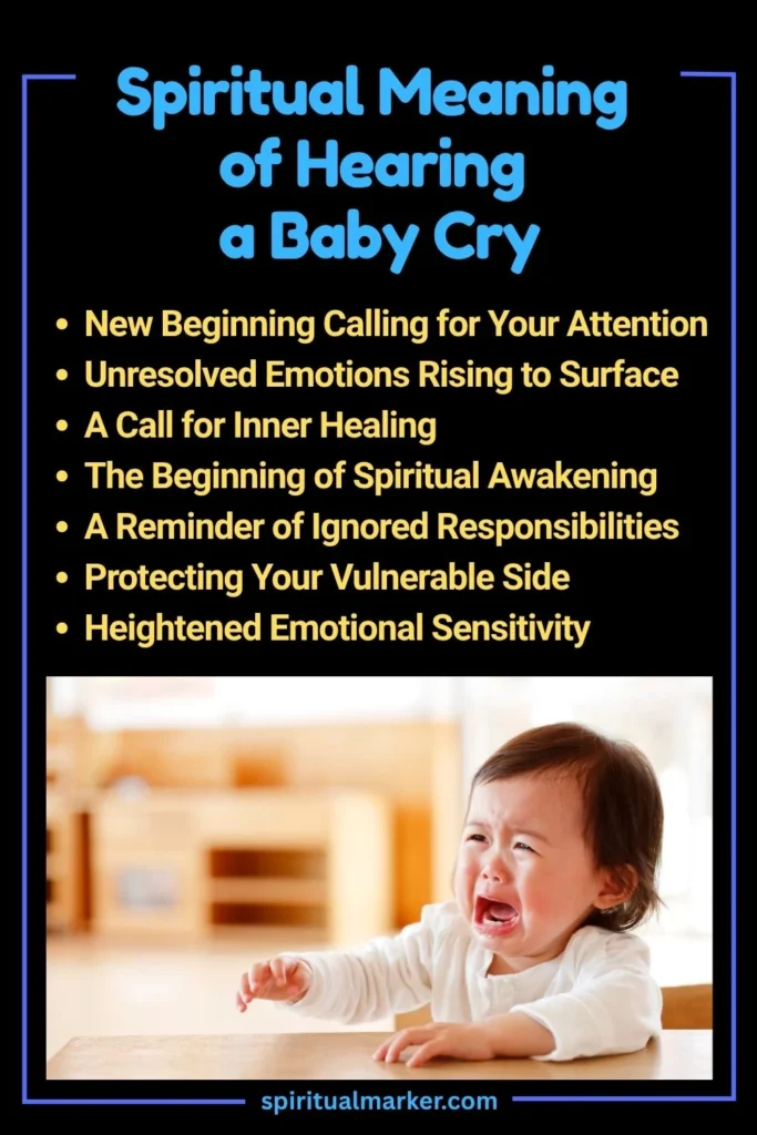 Spiritual Meaning of Hearing a Baby Cry