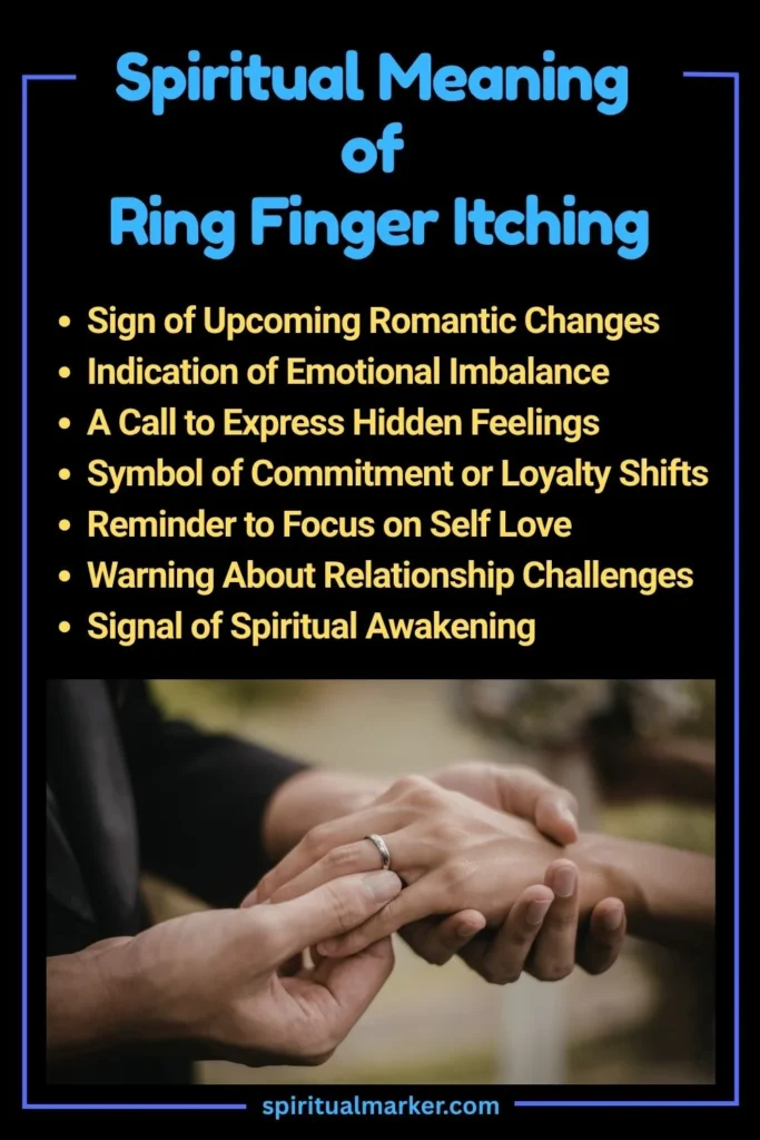 Spiritual Meaning of Ring Finger Itching