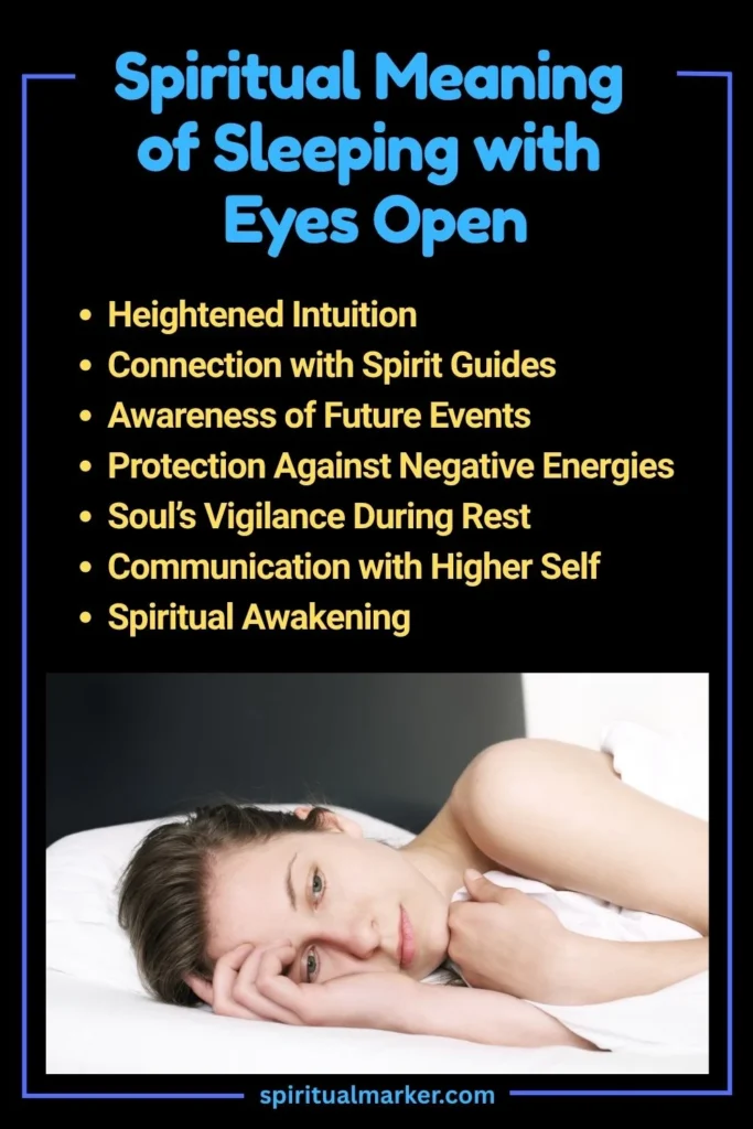 Spiritual Meaning of Sleeping with Eyes Open