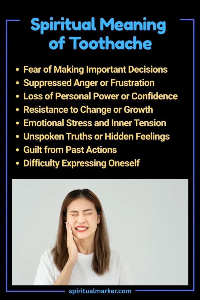 Spiritual Meaning of Toothache