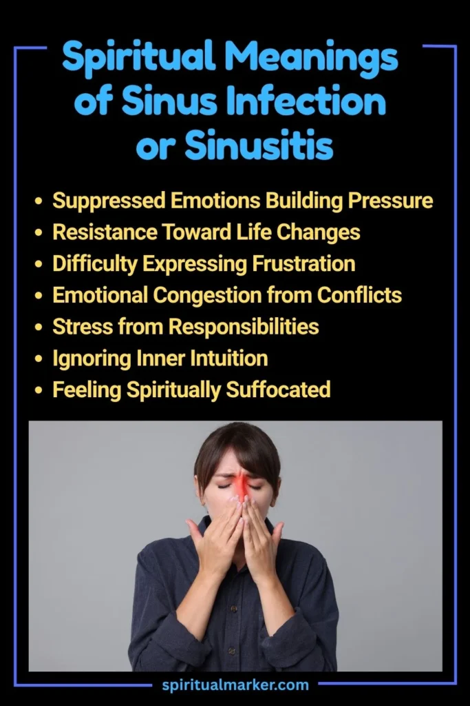 Spiritual Meanings of Sinus Infection or Sinusitis