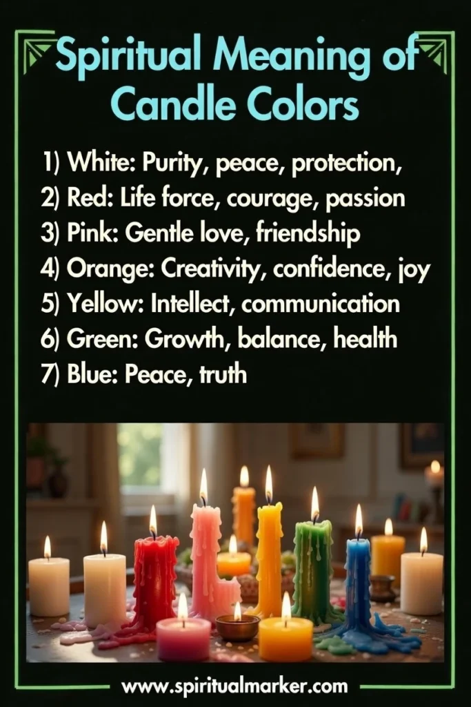 spiritual meaning of candle colors