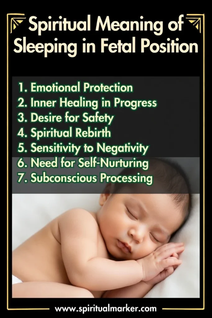 spiritual meaning of sleeping in the fetal position