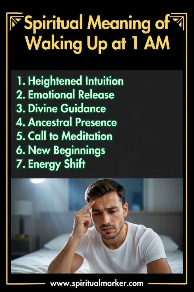spiritual meaning of waking up at 1 am with biblical explanation