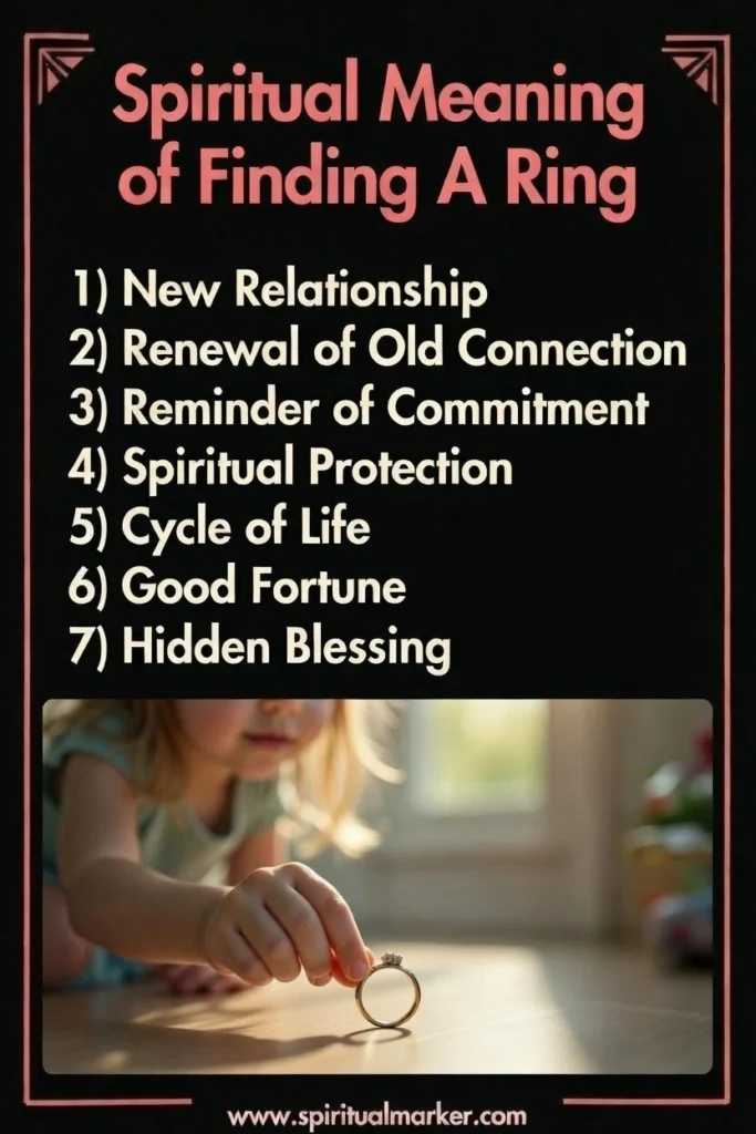 what does finding a ring mean spiritually