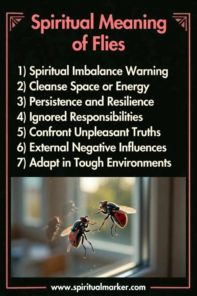 what does fly symbolize spiritually