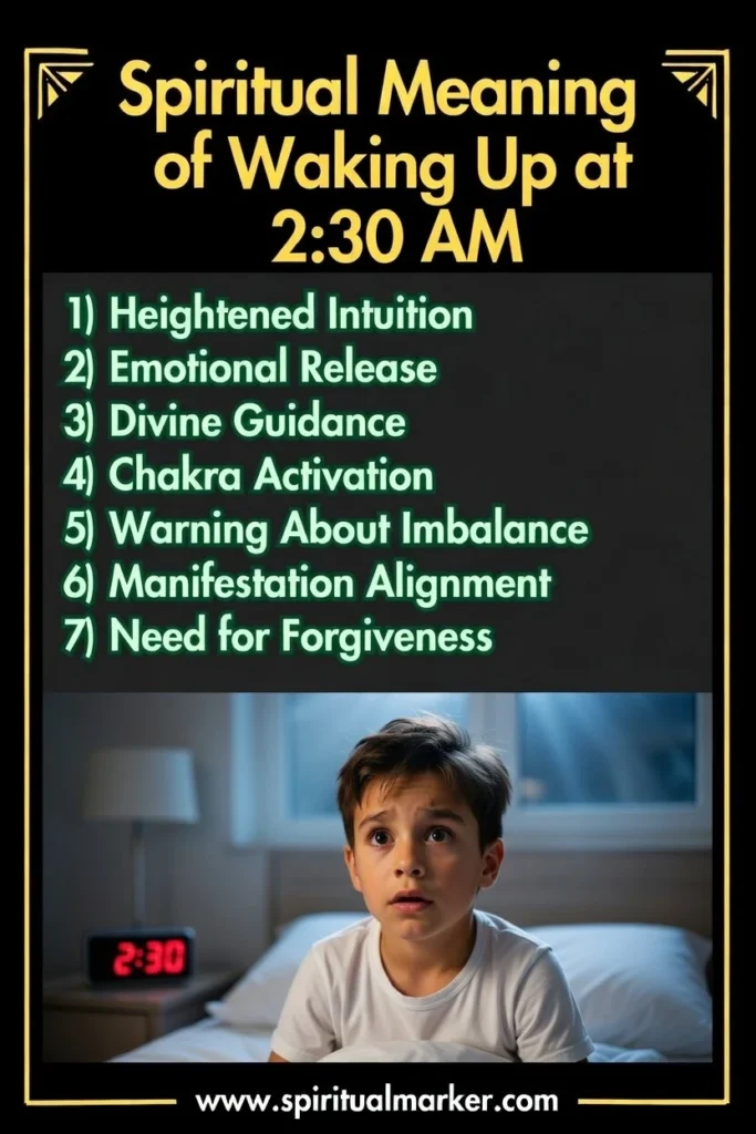 why do i wake up at 230 am spiritually and biblically
