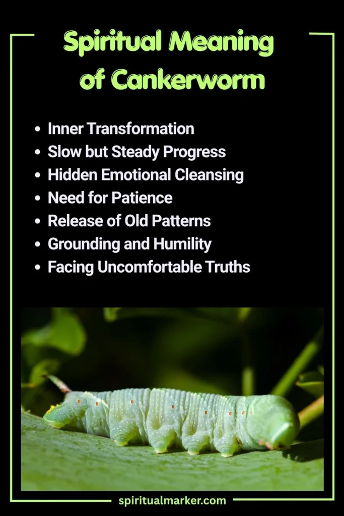 Spiritual Meaning of Cankerworm