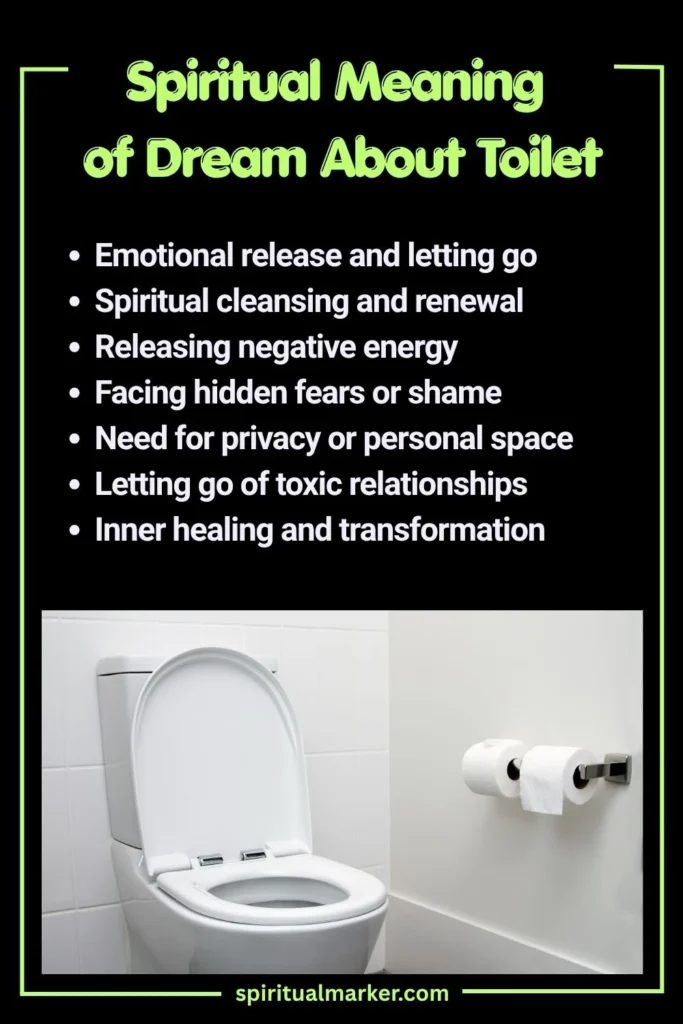 Spiritual Meaning of Dream About Toilet
