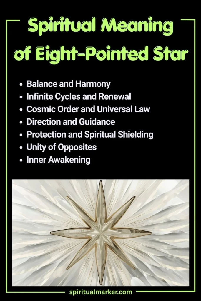 Spiritual Meaning of Eight-Pointed Star or Octagram