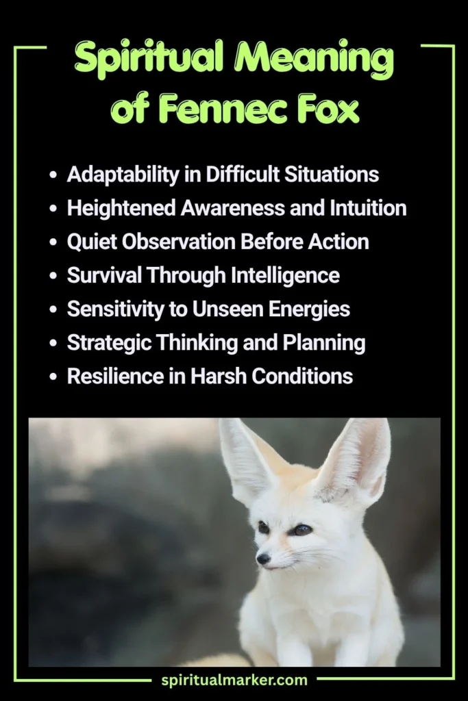 Spiritual Meaning of Fennec Fox and Symbolism
