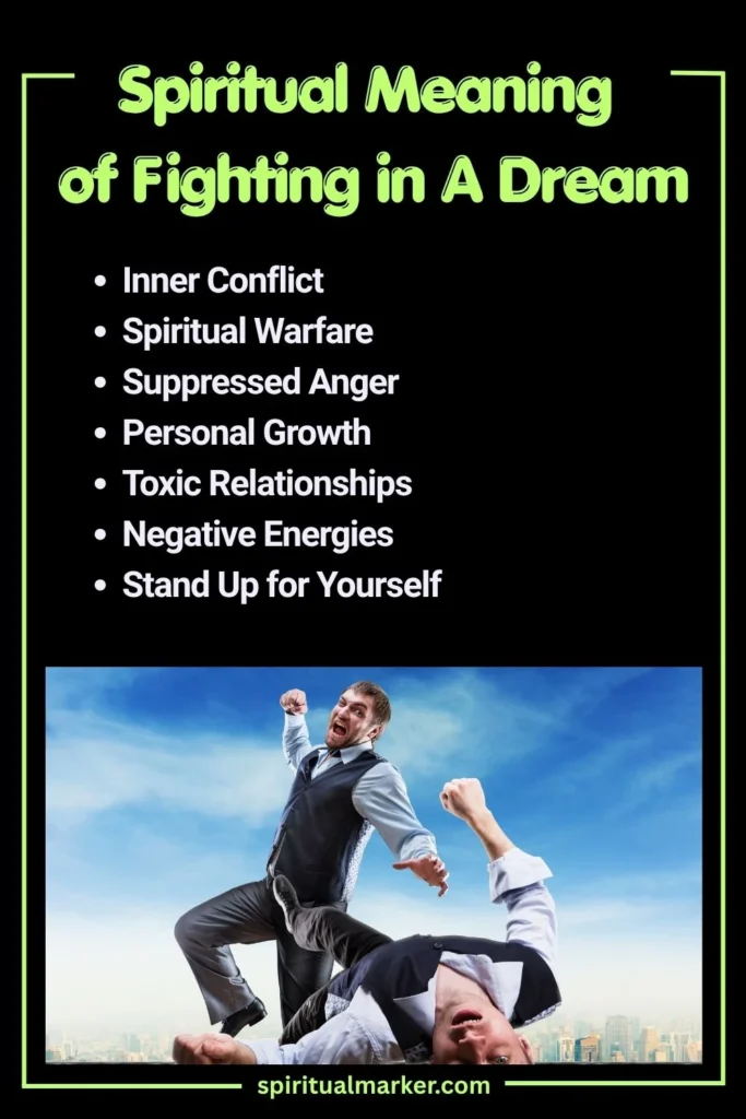 Spiritual Meaning of Fighting in A Dream