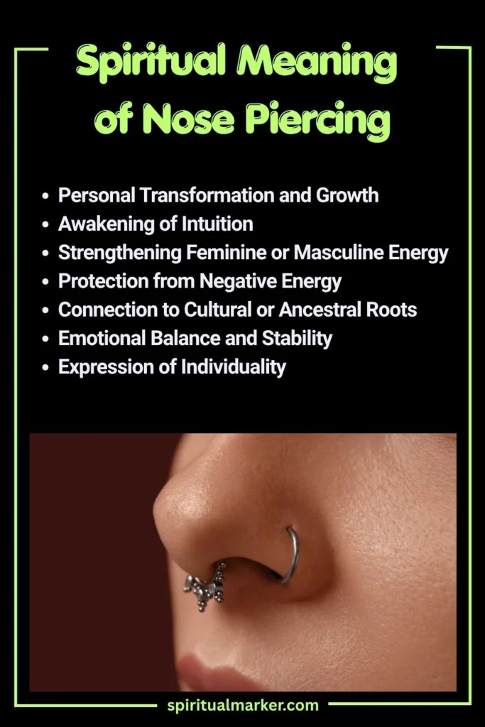 Spiritual Meaning of Nose Piercing