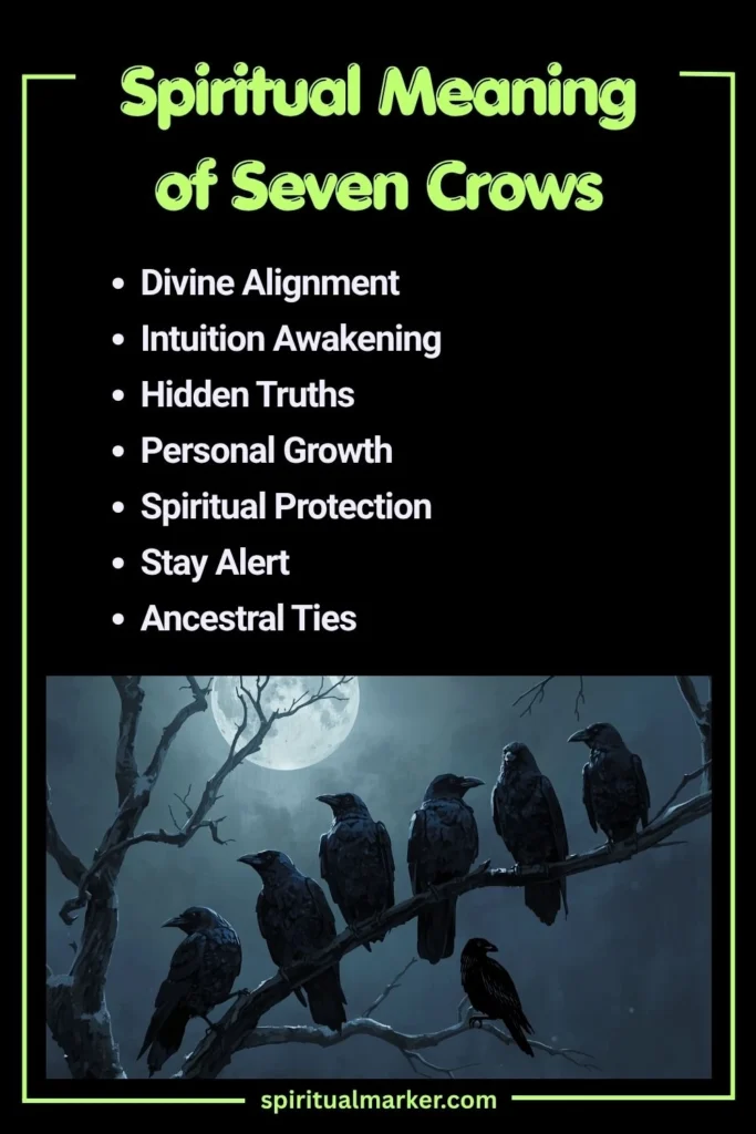 Spiritual Meaning of Seven Crows and Symbolism