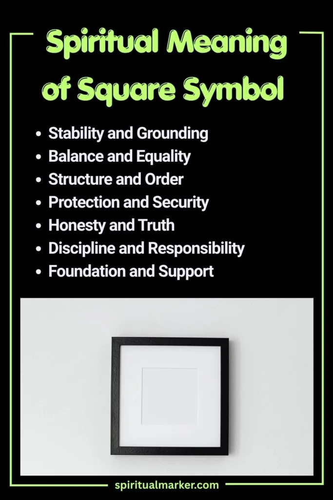 Spiritual Meaning of Square Symbol