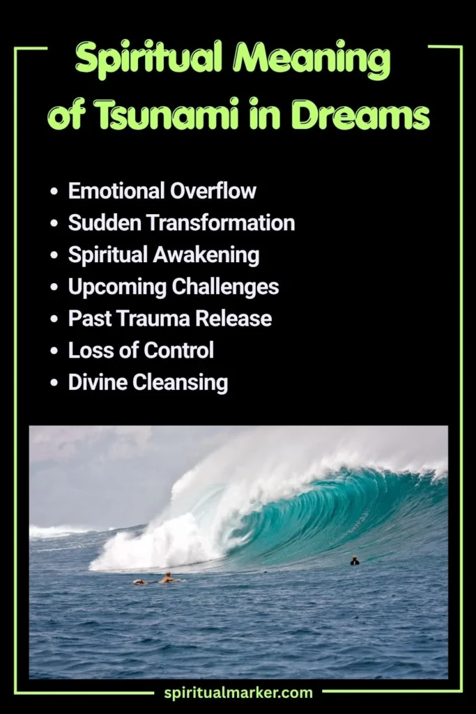 Spiritual Meaning of Tsunami in Dreams