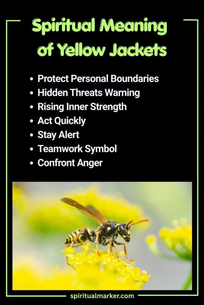 Spiritual Meaning of Yellow Jackets