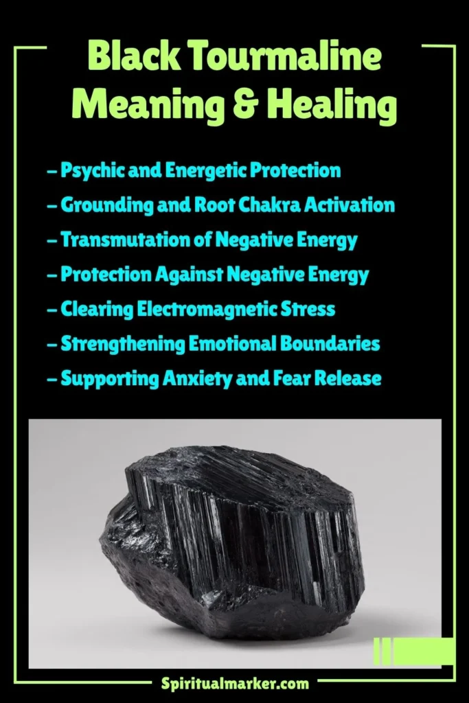 Black Tourmaline Meaning, Healing Properties and Spiritual Symbolism