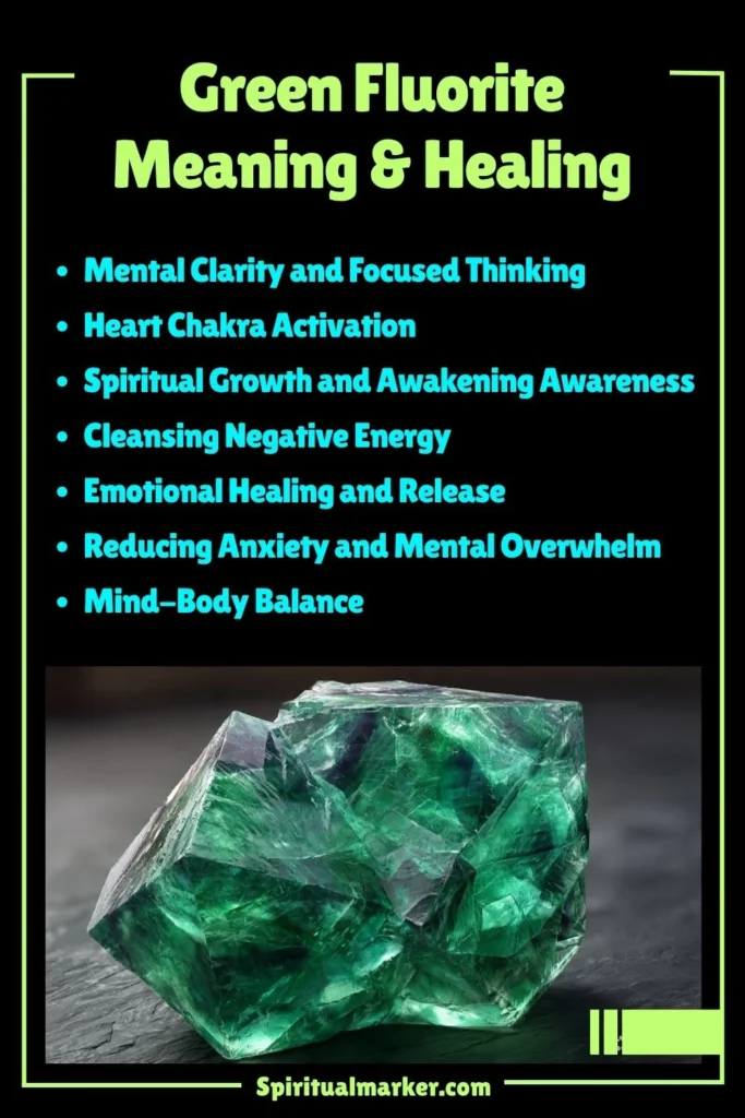 Green Fluorite Meaning, Healing Properties and Spiritual Symbolism