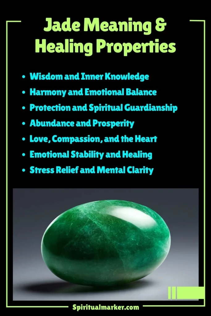 Jade Meaning, Healing Properties and Spiritual Symbolism