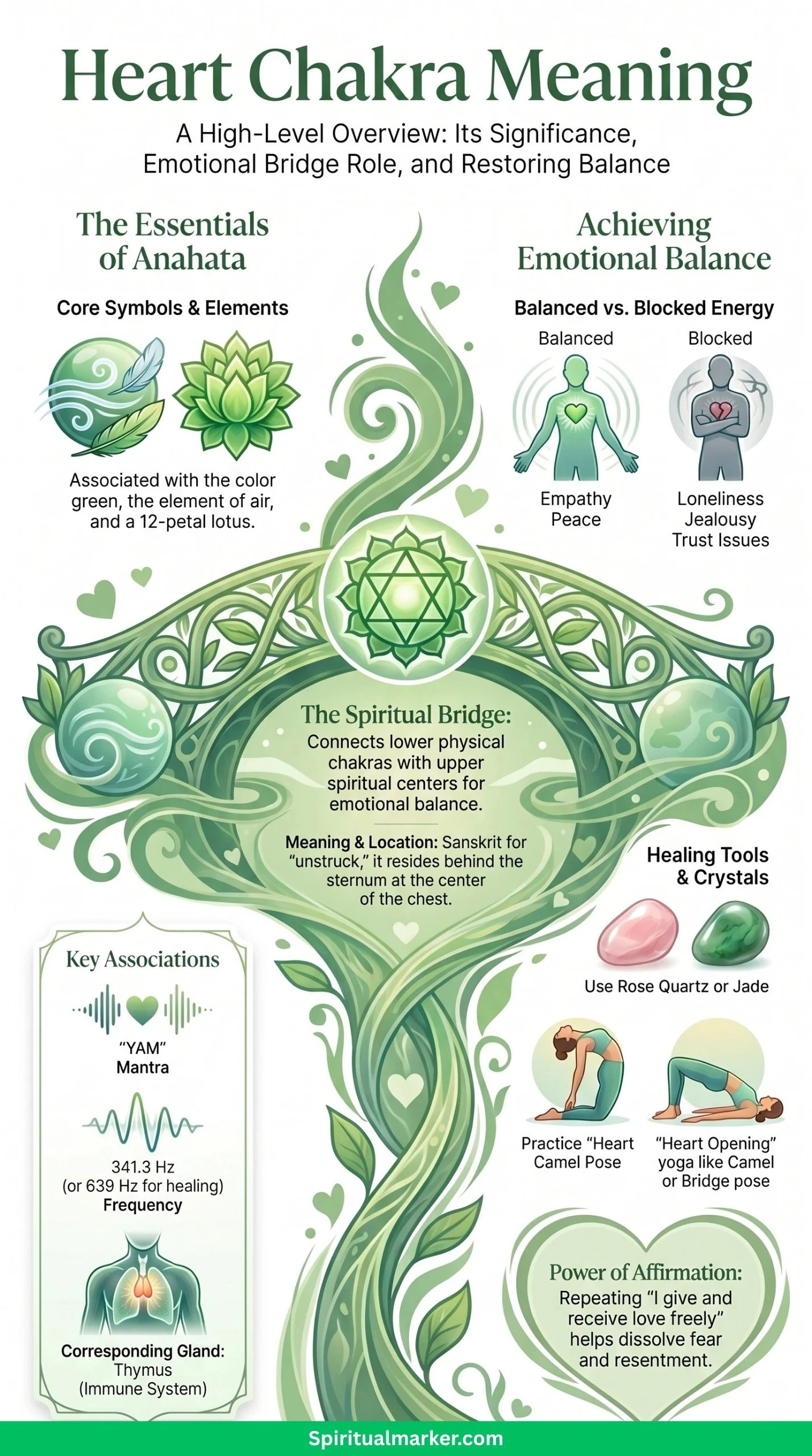 Meaning of Heart Chakra, A Complete Infographic