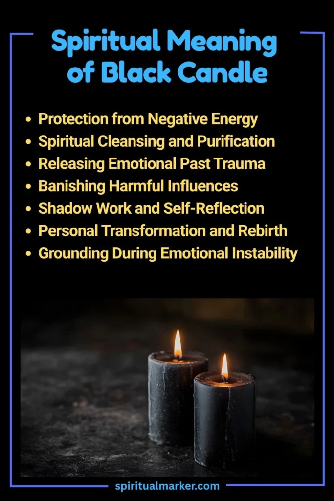 Spiritual Meaning of Black Candle, and Its Benefits