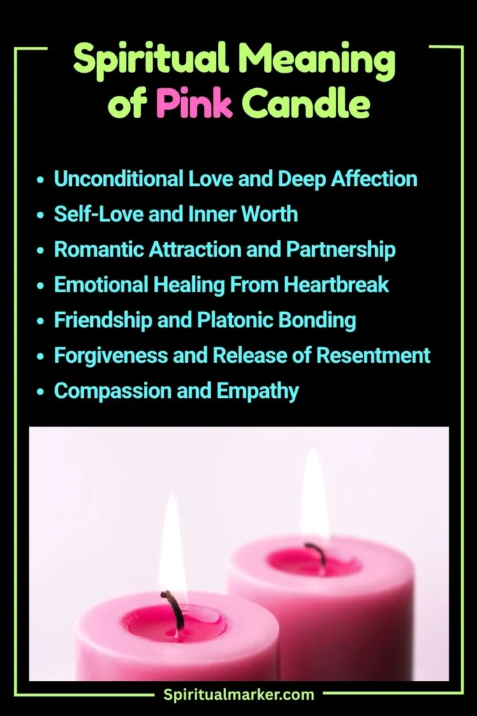 Spiritual Meaning of a Pink Candle, and Its Symbolism