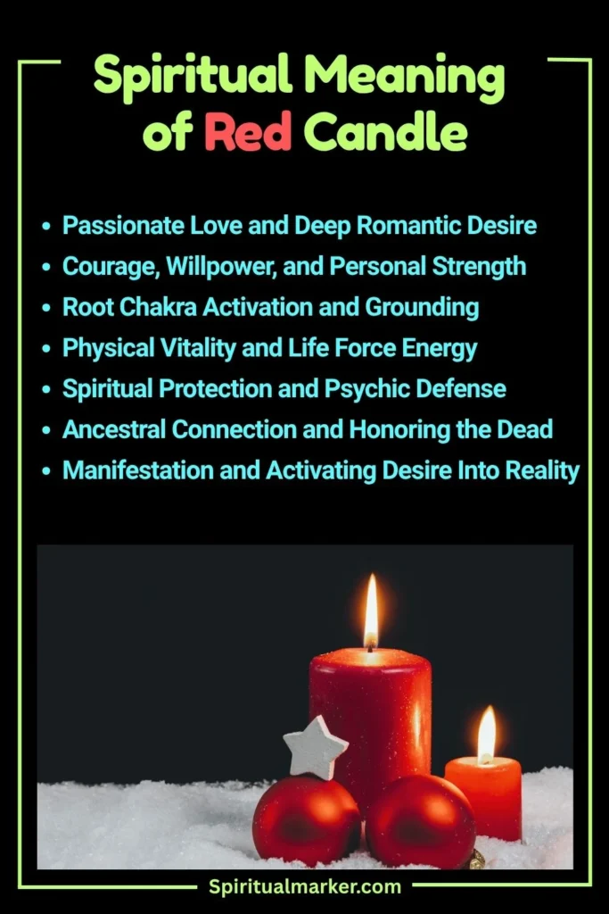 Spiritual Meaning of a Red Candle, and Its Symbolism