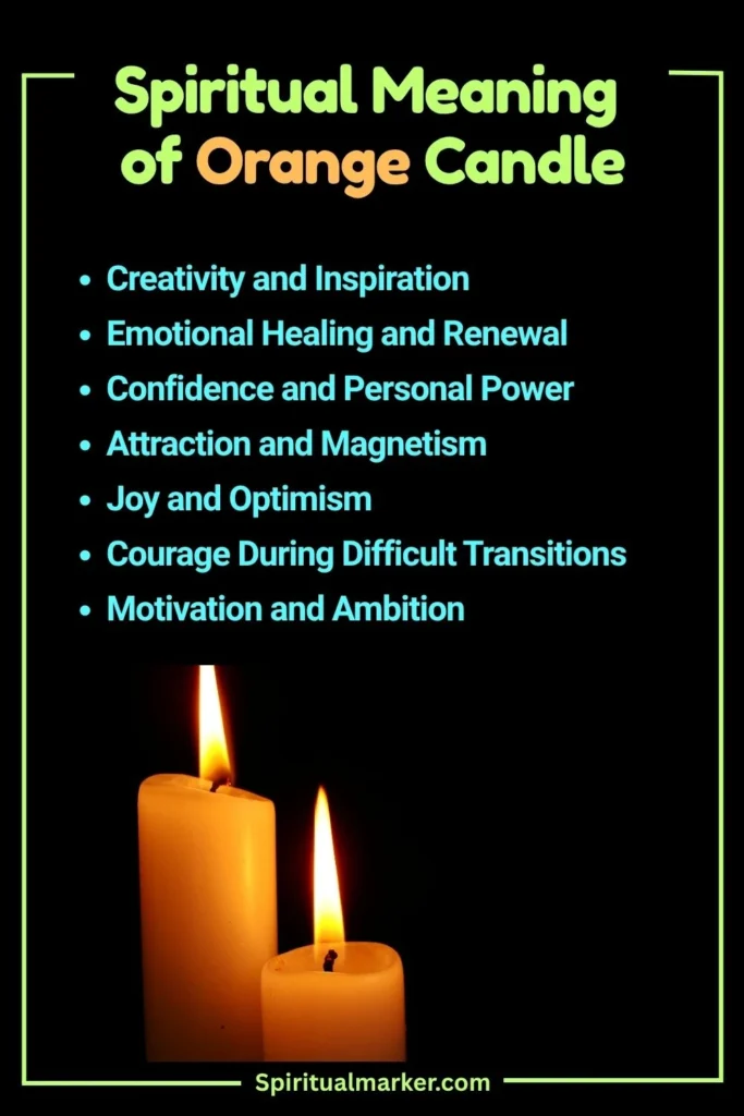 Spiritual Meaning of an Orange Candle, and Its Symbolism