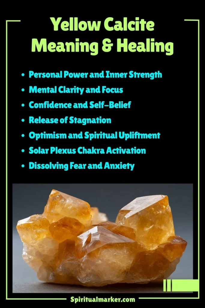 Yellow Calcite Meaning, Healing Properties and Spiritual Symbolism