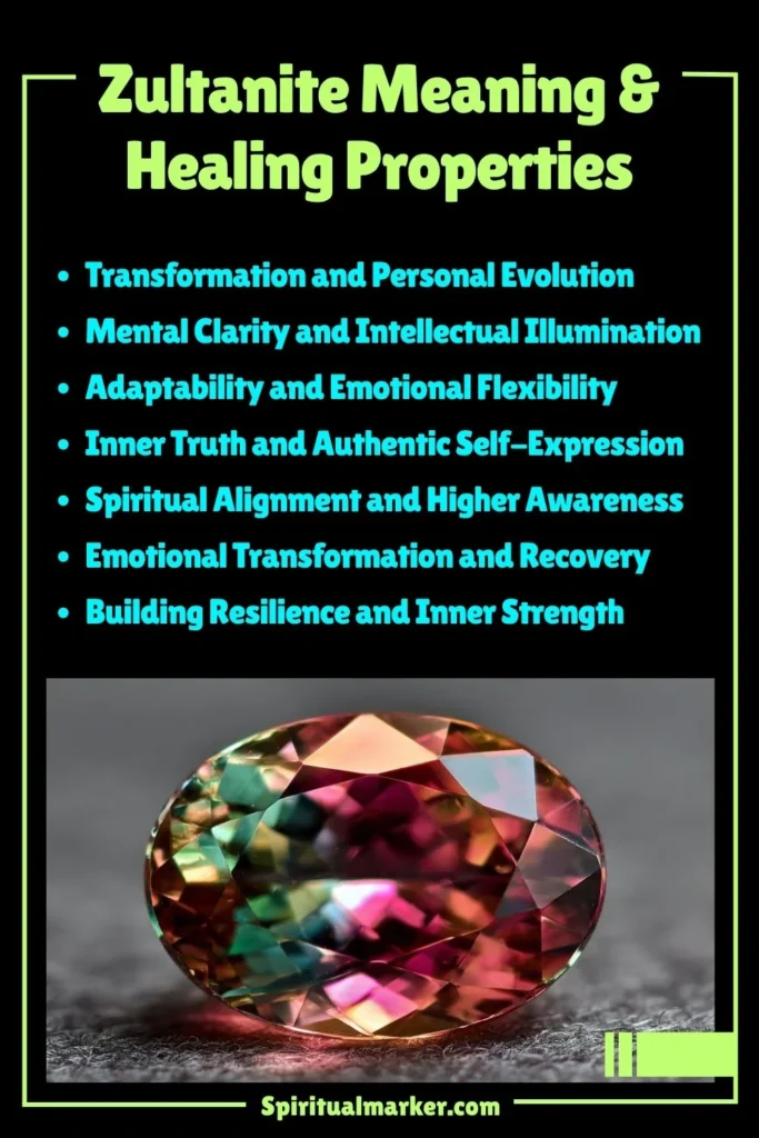 Zultanite Meaning, Healing Properties and Spiritual Symbolism