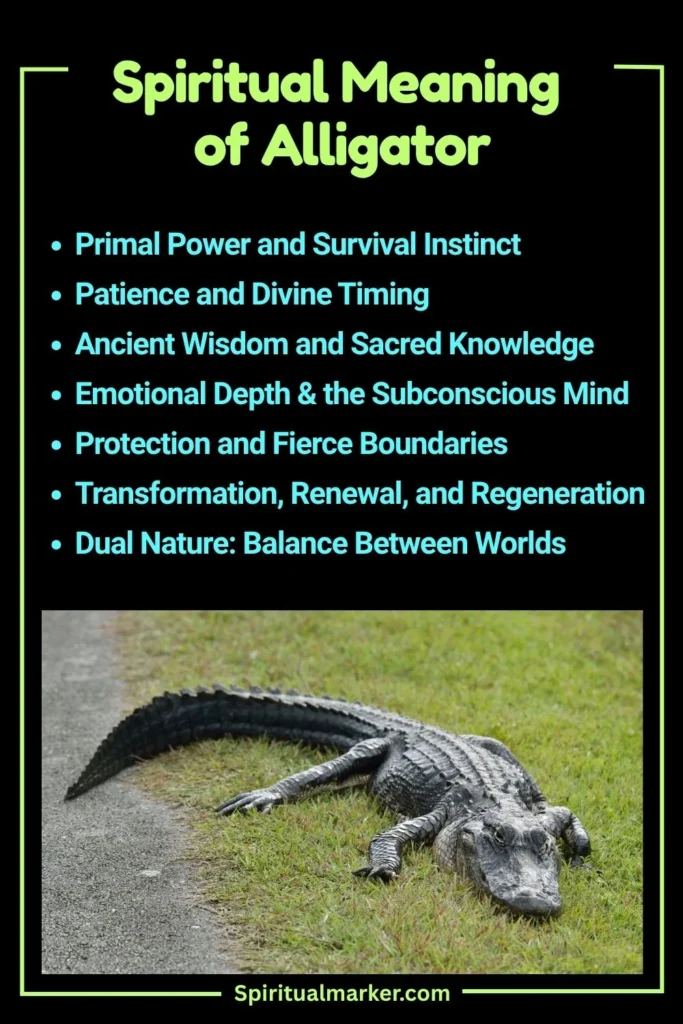 Alligator Spiritual Meaning and Symbolism