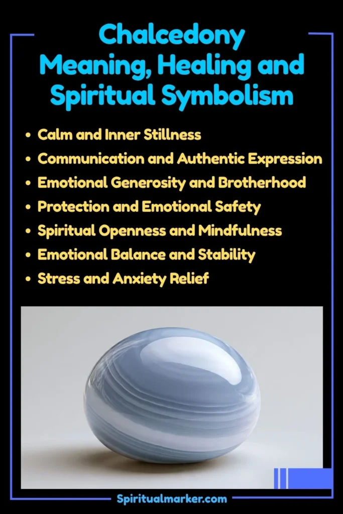 Chalcedony Meaning, Healing Properties, and Spiritual Symbolism