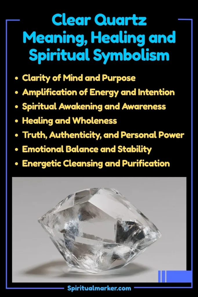 Clear Quartz Meaning, Healing Properties, and Spiritual Symbolism