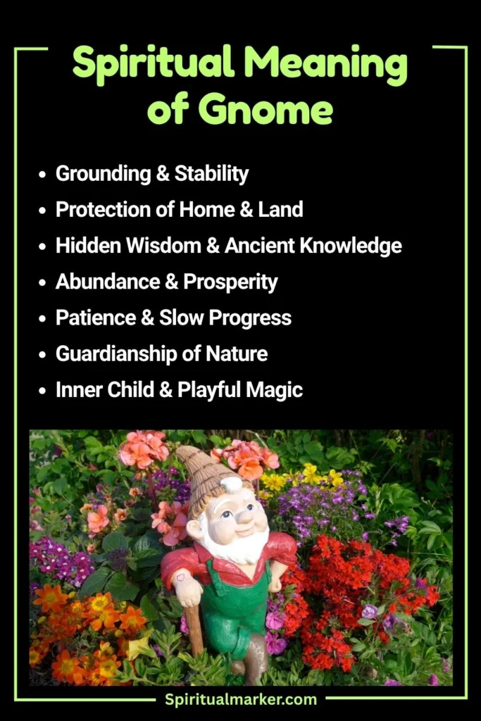 Gnome Spiritual Meaning and Symbolism