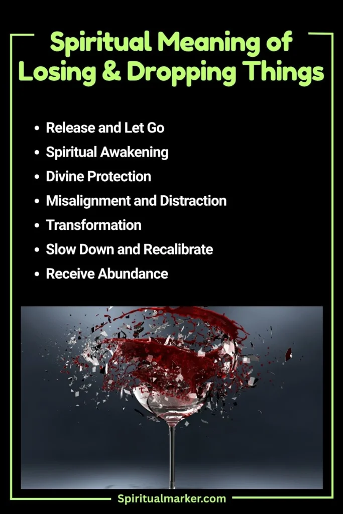 Losing and Dropping Things Spiritual Meaning and Symbolism