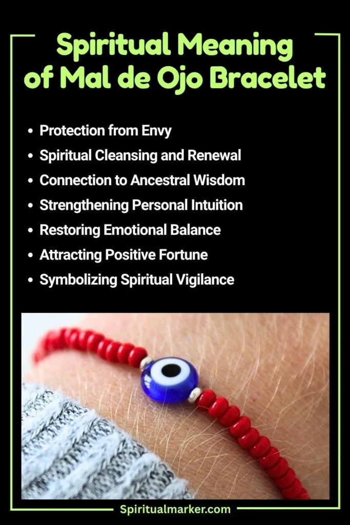 Mal de Ojo Bracelet Spiritual Meaning and Symbolism