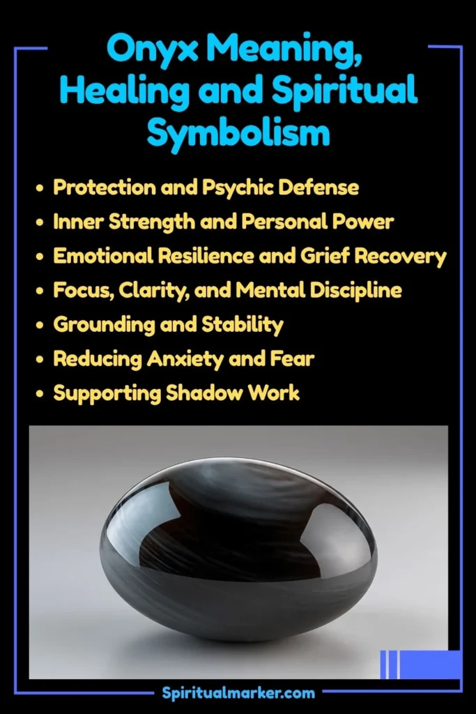 Onyx Meaning, Healing Properties, and Spiritual Symbolism