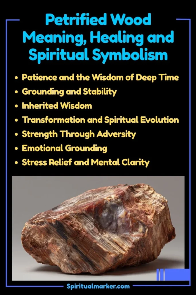 Petrified Wood Meaning, Healing Properties, and Spiritual Symbolism