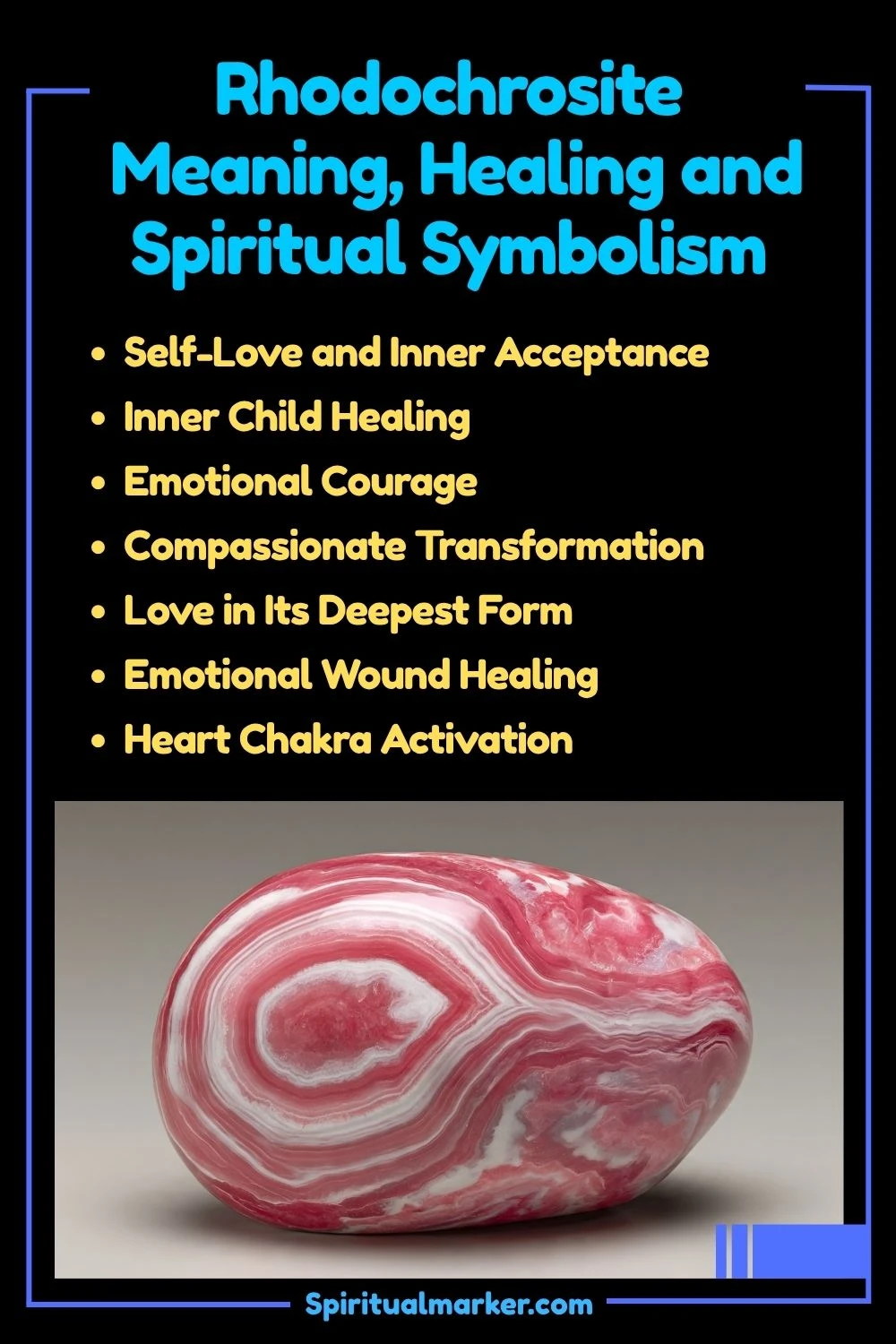 Rhodochrosite Meaning, Healing Properties, and Spiritual Symbolism