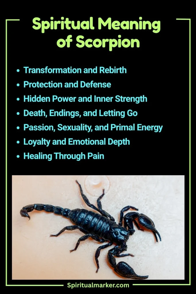 Scorpion Spiritual Meaning and Symbolism