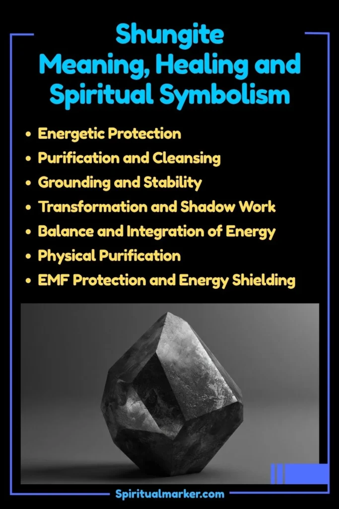 Shungite Meaning, Healing Properties, and Spiritual Symbolism